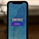 A photo of Fortnite on an iPhone